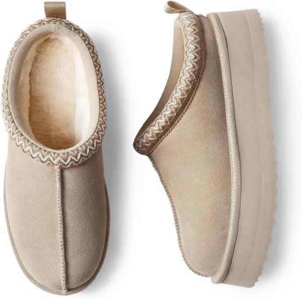 Women's Platform Slip-on Slippers