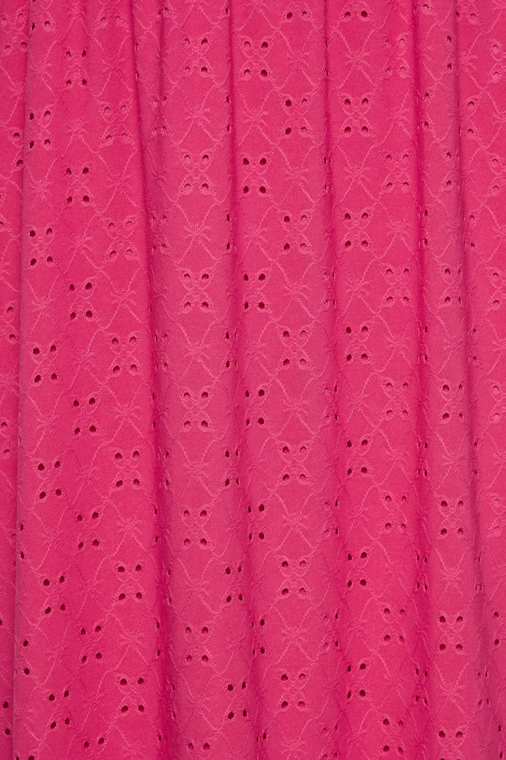 YOURS Curve Bright Orange Broderie Anglaise Maxi Dress