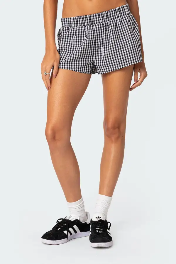 Gingham Boxer Shorts