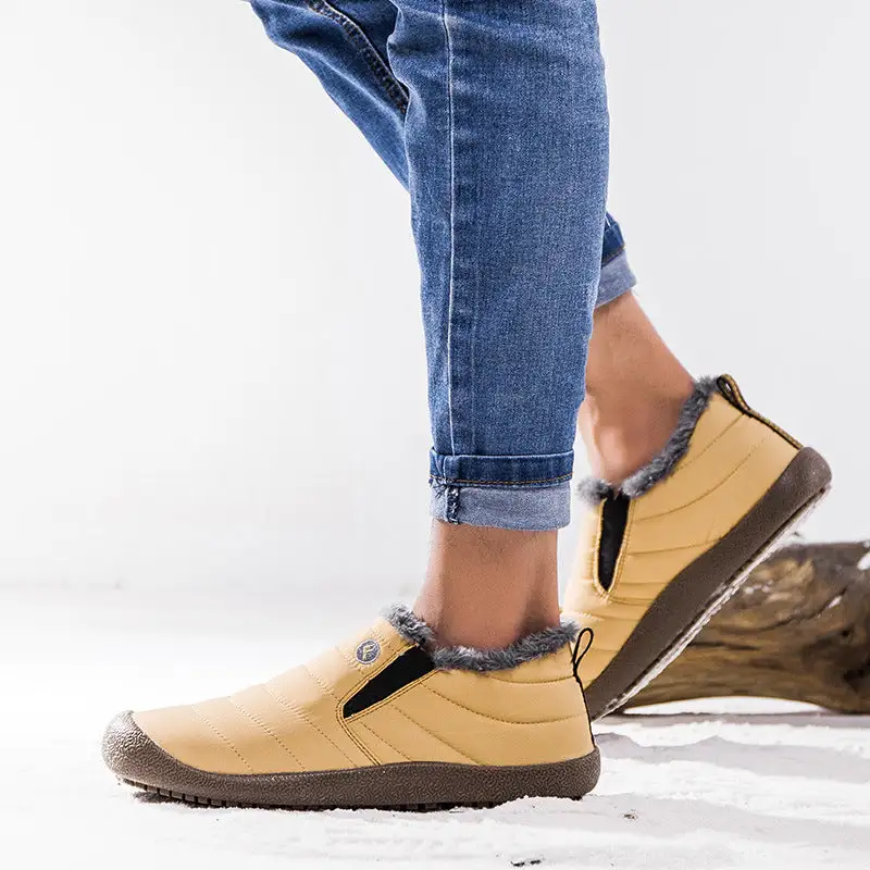 Winter Snow Boots Warm And Velvet Low Top Shoes