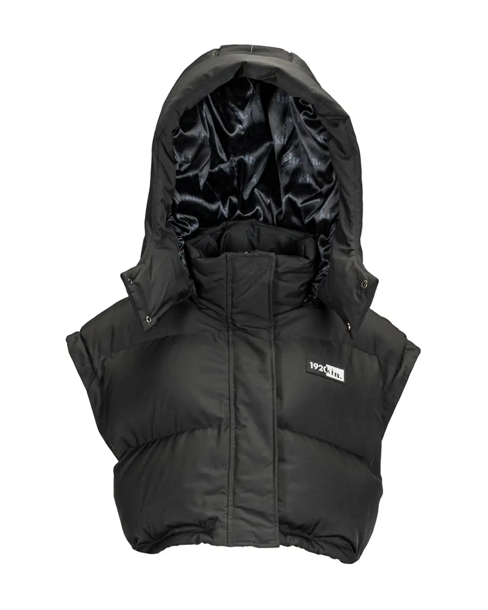Black Pepper Mid Utility Puffer