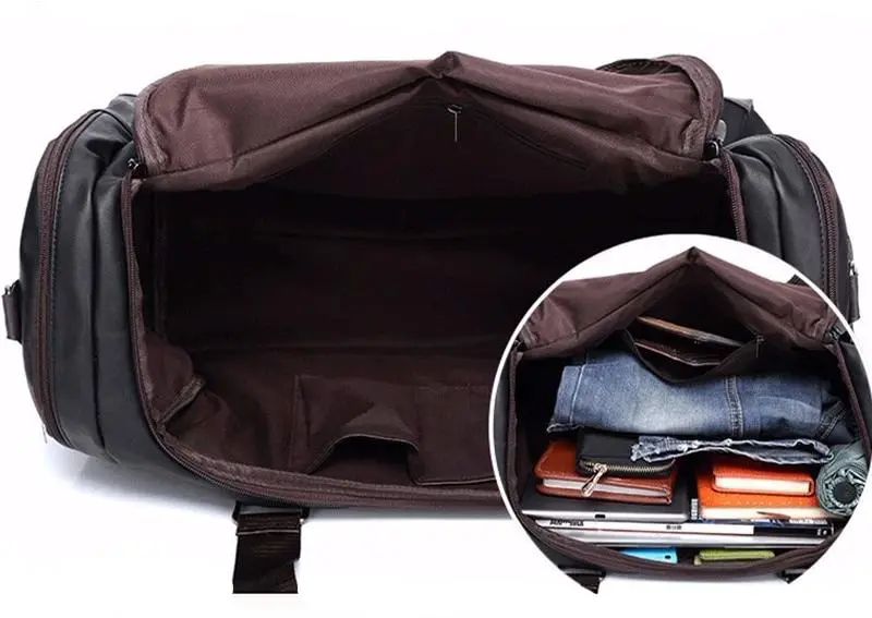 Outwear Travel Leather Bag