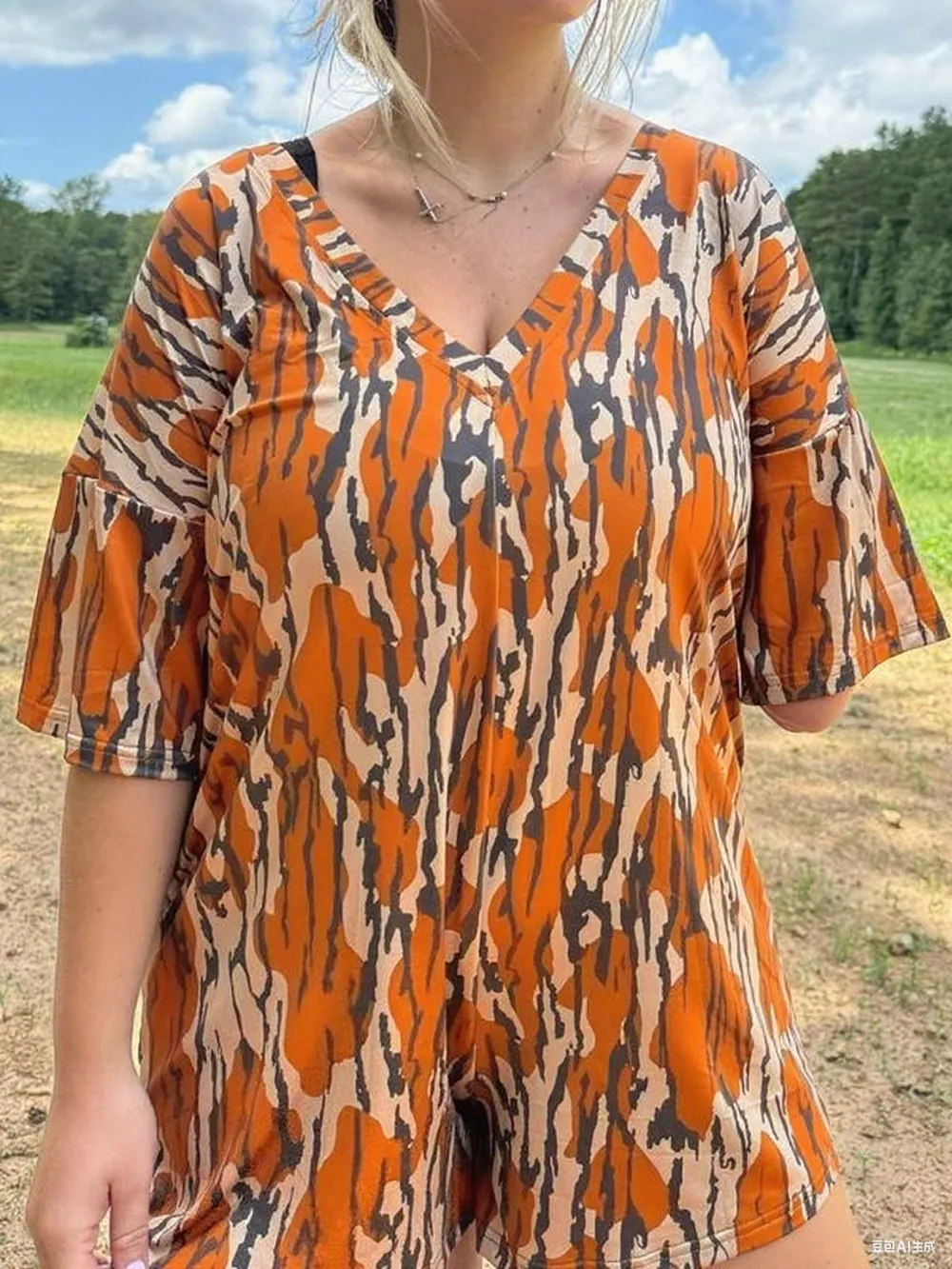 Opening Day Bottomland Romper