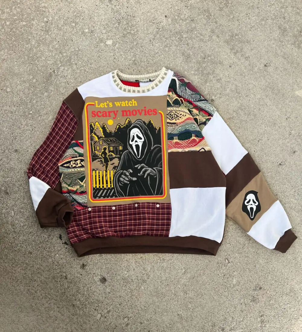 Brown hoodie sweatshirts how perfect and cozy piece for your Halloween day