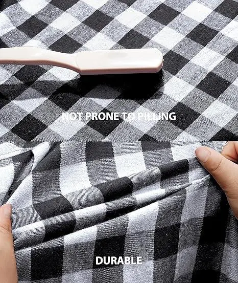 Men’s 3-Pack Flannel Hoodie Shirts – Plaid Button-Down Jackets with Hood & Pockets