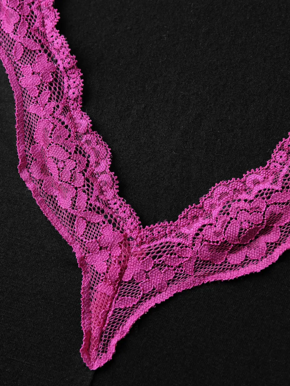 Lace High-Waist Flutter Sleeve Sleep Dress