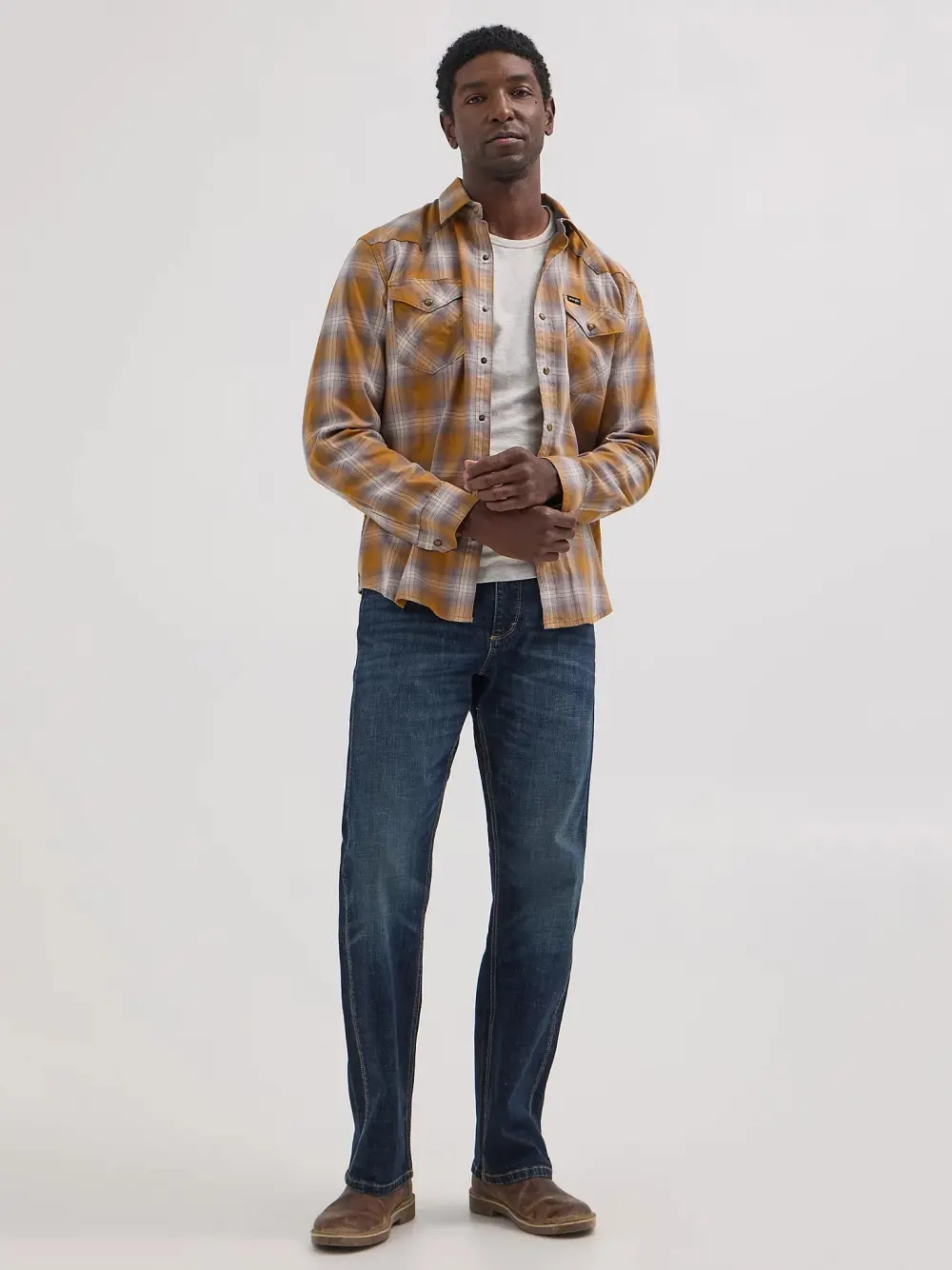 MEN'S PEAK COMFORT BOOTCUT JEAN IN DICE HOUSE