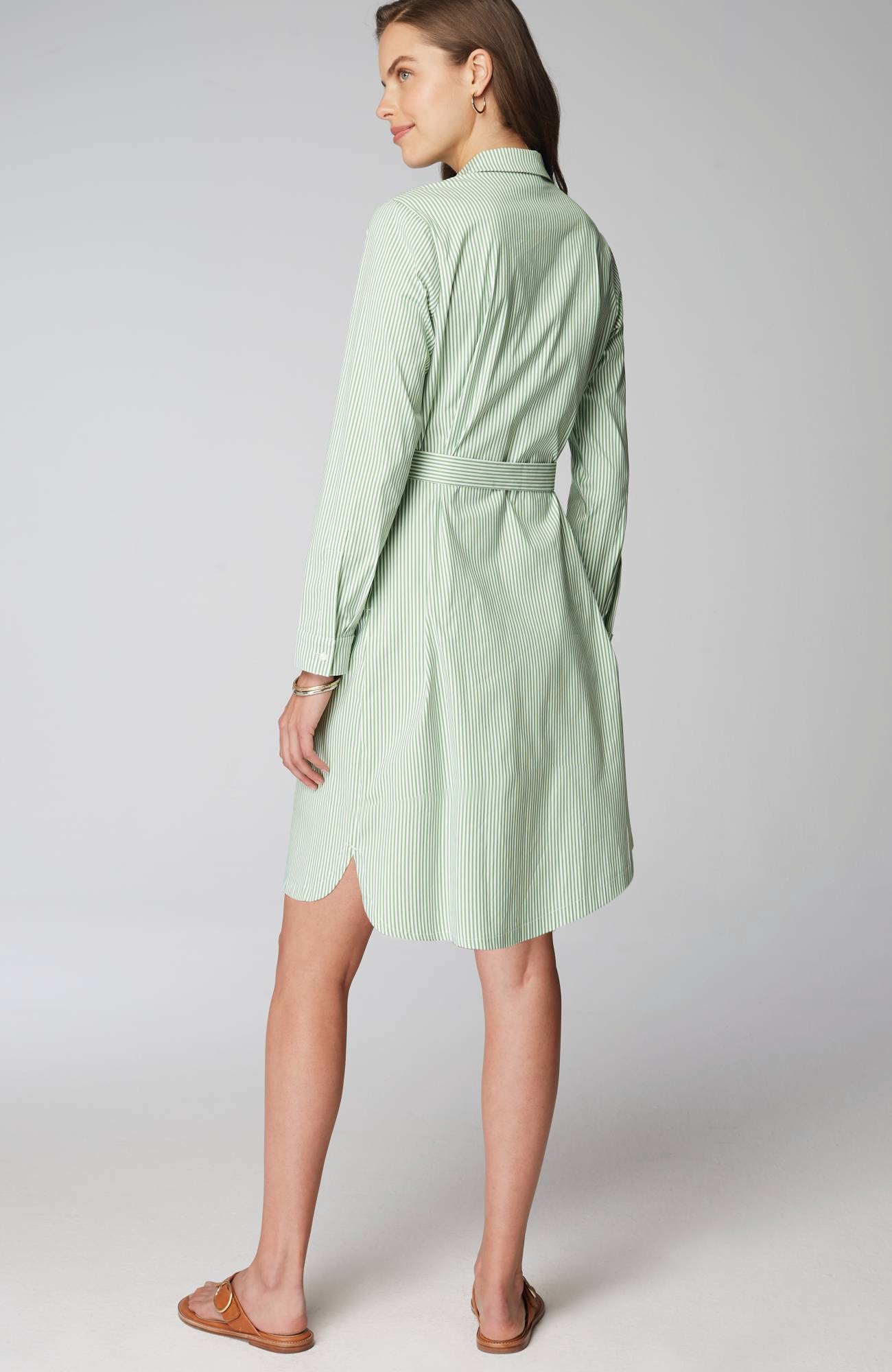 Wearever Belted Shirtdress