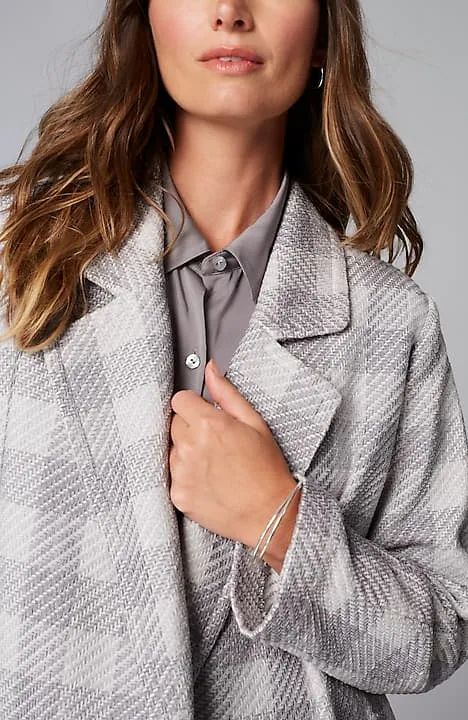 Chenille A-Line Jacket