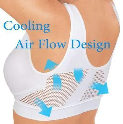 🔥Plus Size S-6XL Cotton Wireless Light Up Air Bra
