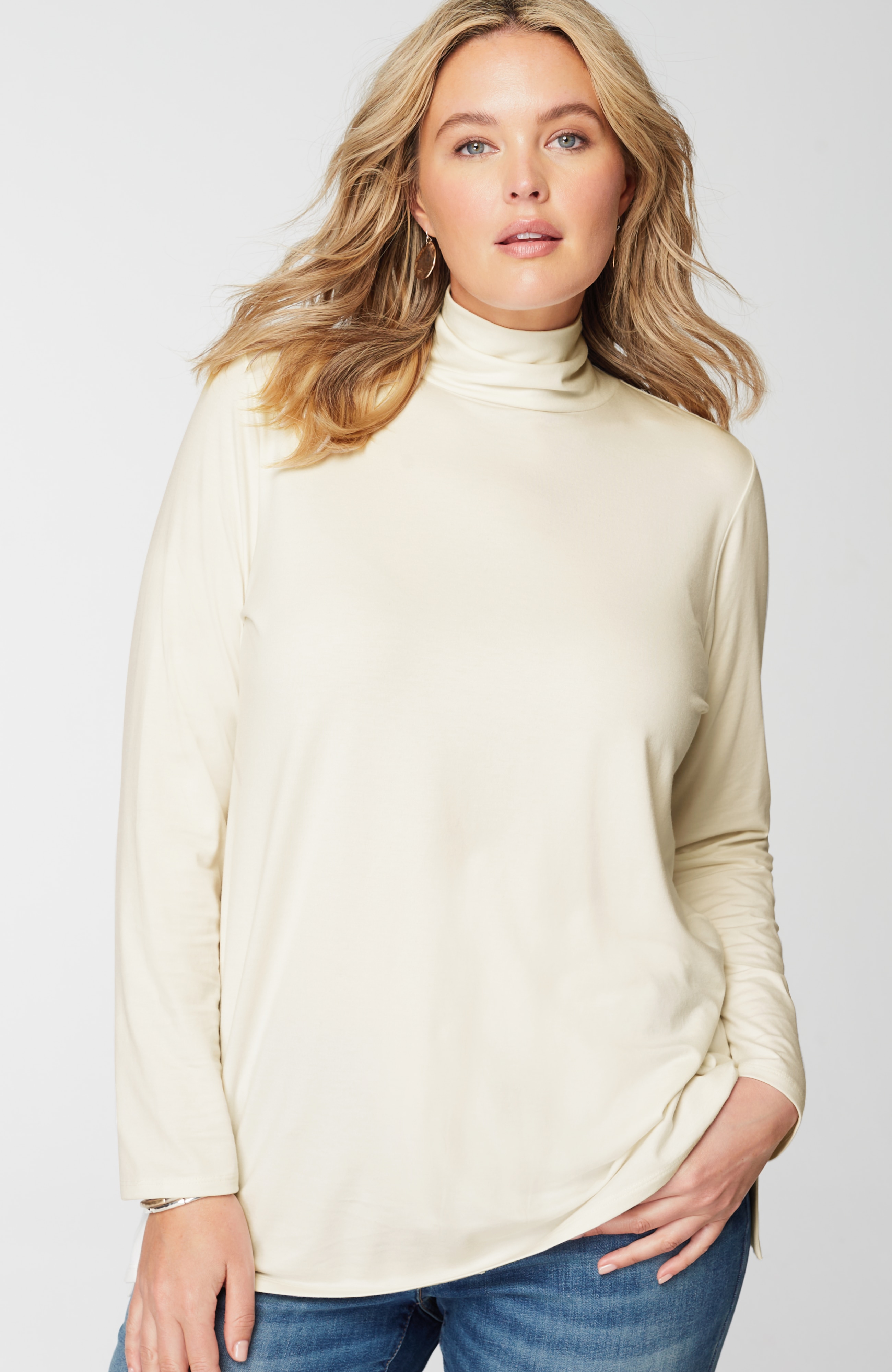 Luxe Supima® Turtleneck Tunic
