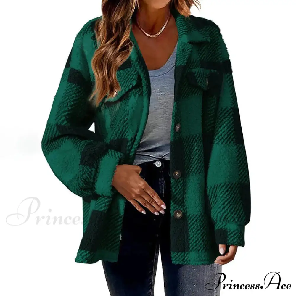Plaid for Casual Coat Wear