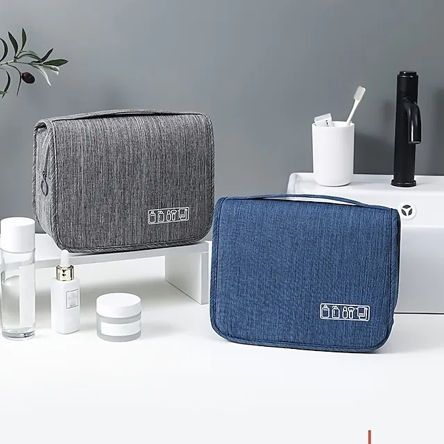Hanging Toiletry Travel Bag Travel Cosmetic Organizer Accessories Storage Bag Waterproof Makeup Cosmetic Bag With Multi Pocket Bathroom Wash Bag