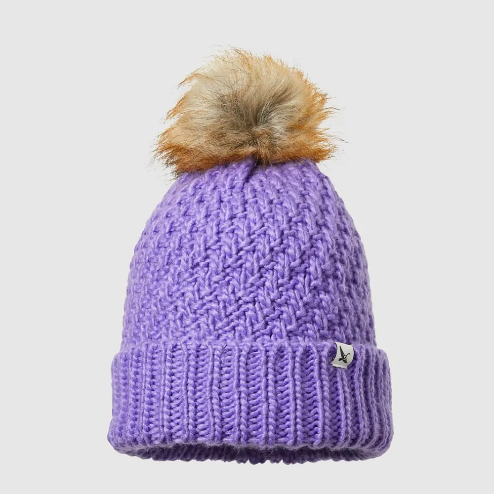 Women's Cabin Faux Fur Pom Beanie