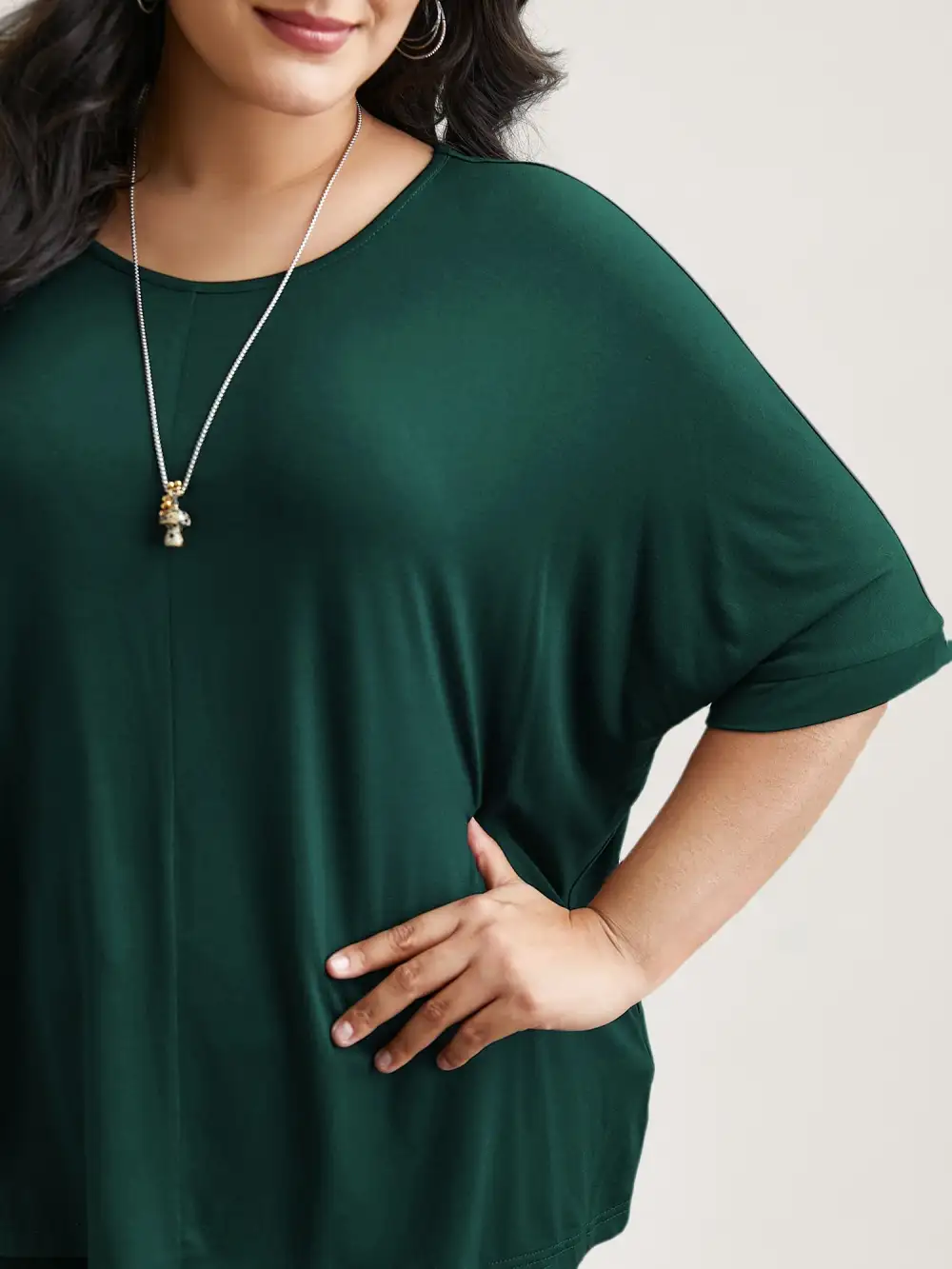 Supersoft Round Neck Plain T-Shirt