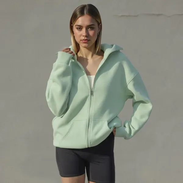 Women's Hooded Sweatshirt - With Full Face Mask