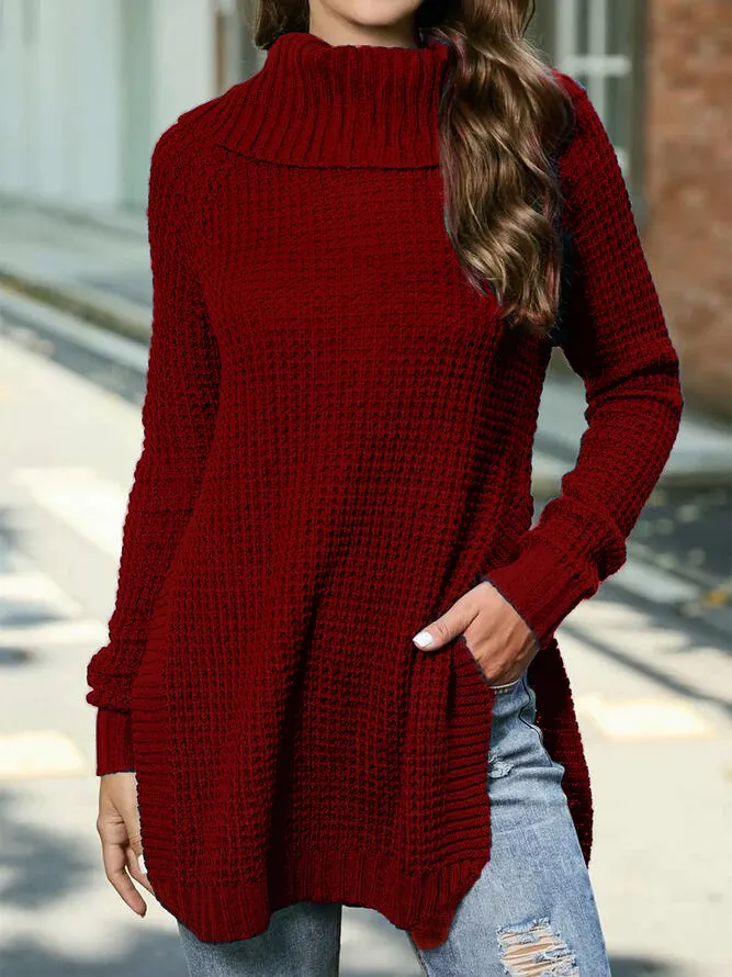 Casual Loose Turtleneck Sweater