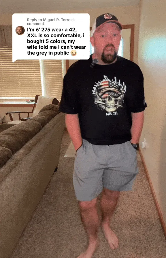 💥HOT SALE 50% OFF💥Men's Letter Print Drawstring Waist Shorts