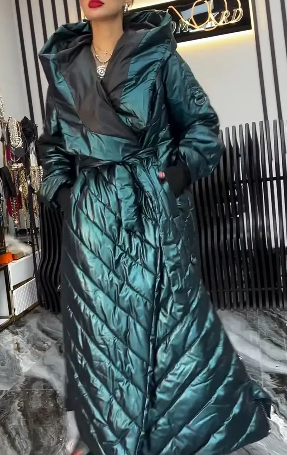 Glamour Oversized Puffer Coat