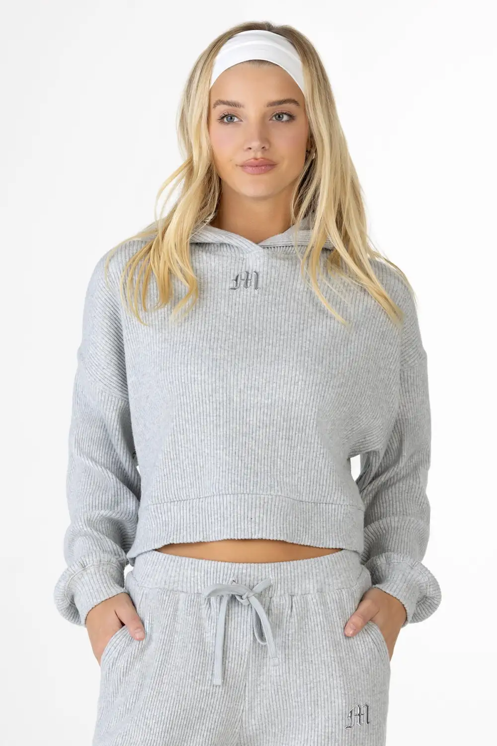 Nara Ribbed Hoodie