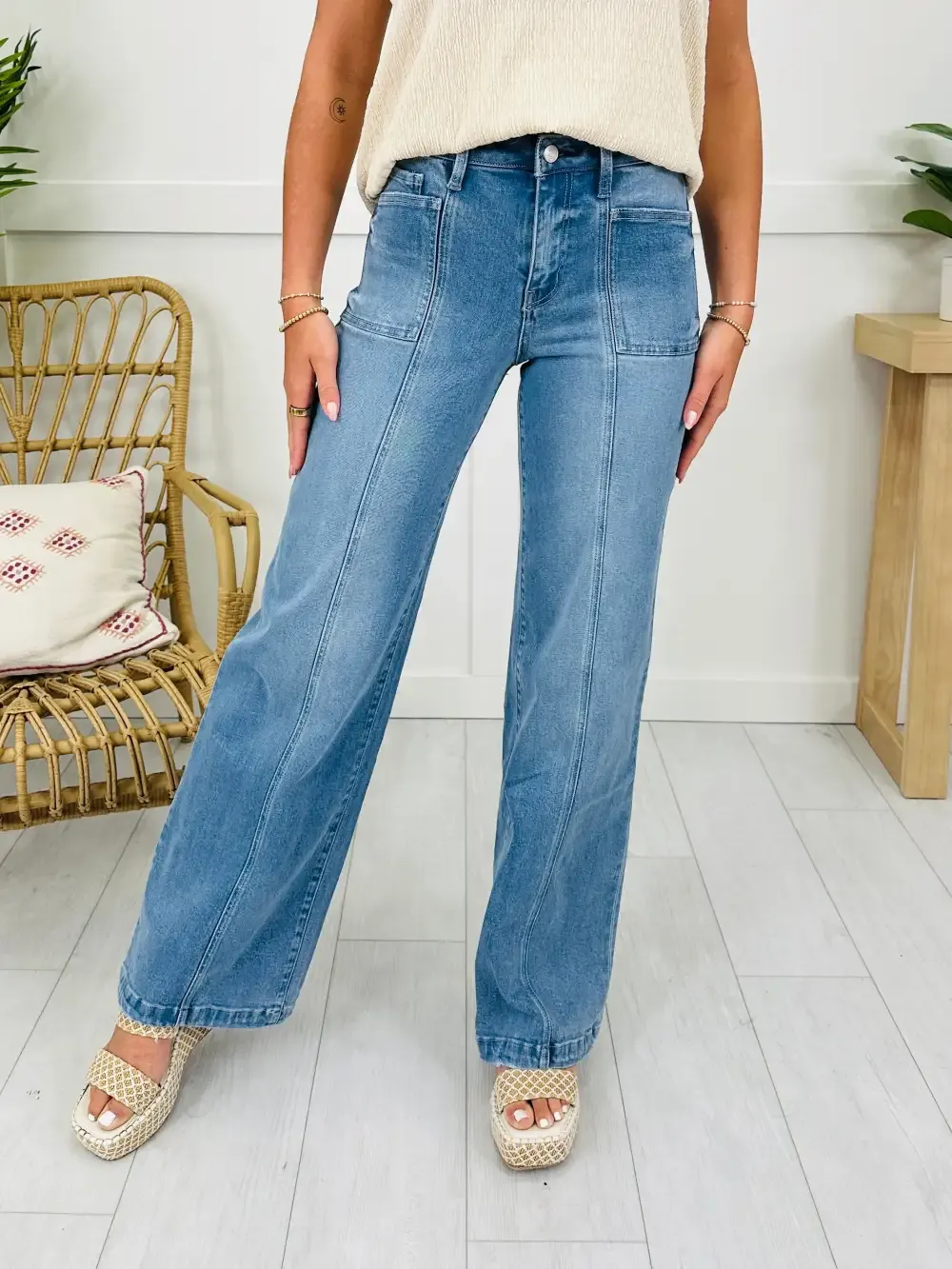 Lovervet Wide & Wonderful Wide Leg Jeans