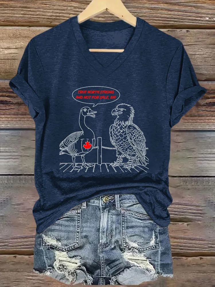 Women'S Never Be The 51st State Canada Will Never Yield To Tru.p T-Shirt