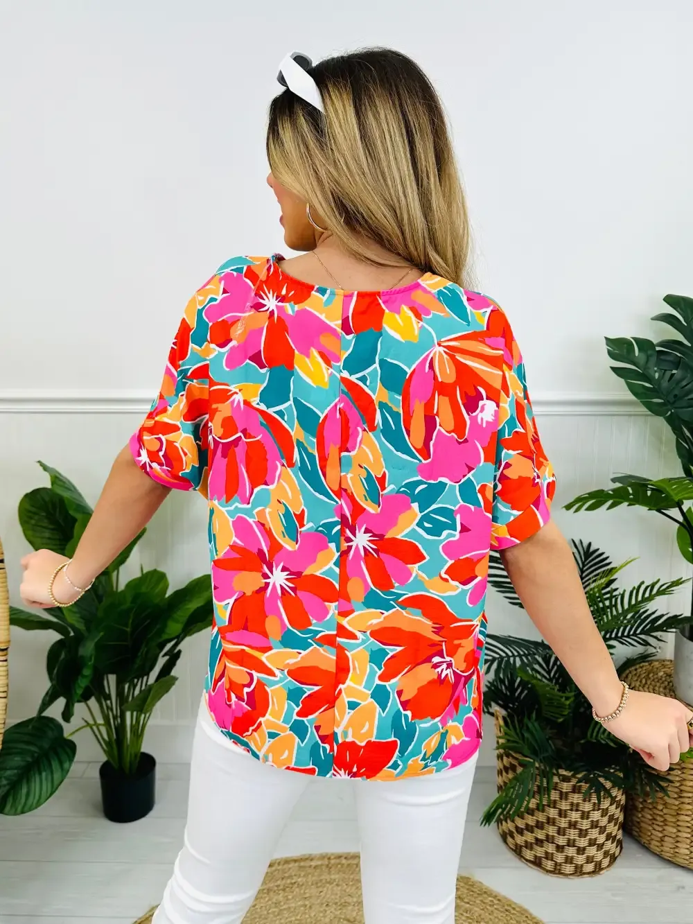 Hibiscus Haven Top
