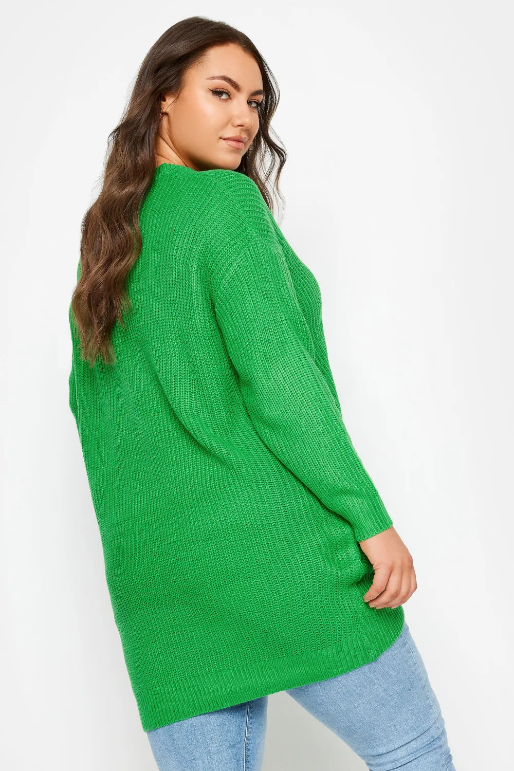 YOURS Curve Pink Essential Knitted Jumper