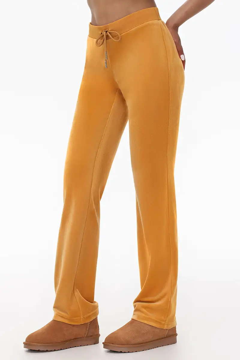 Ombre Big Bling Velour Track Pants