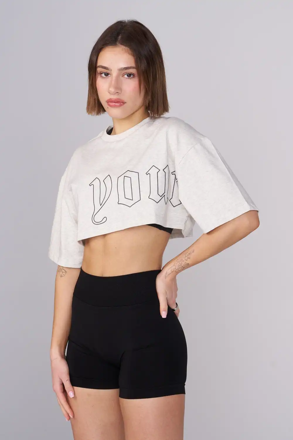 W436 - Urban Crop Tee