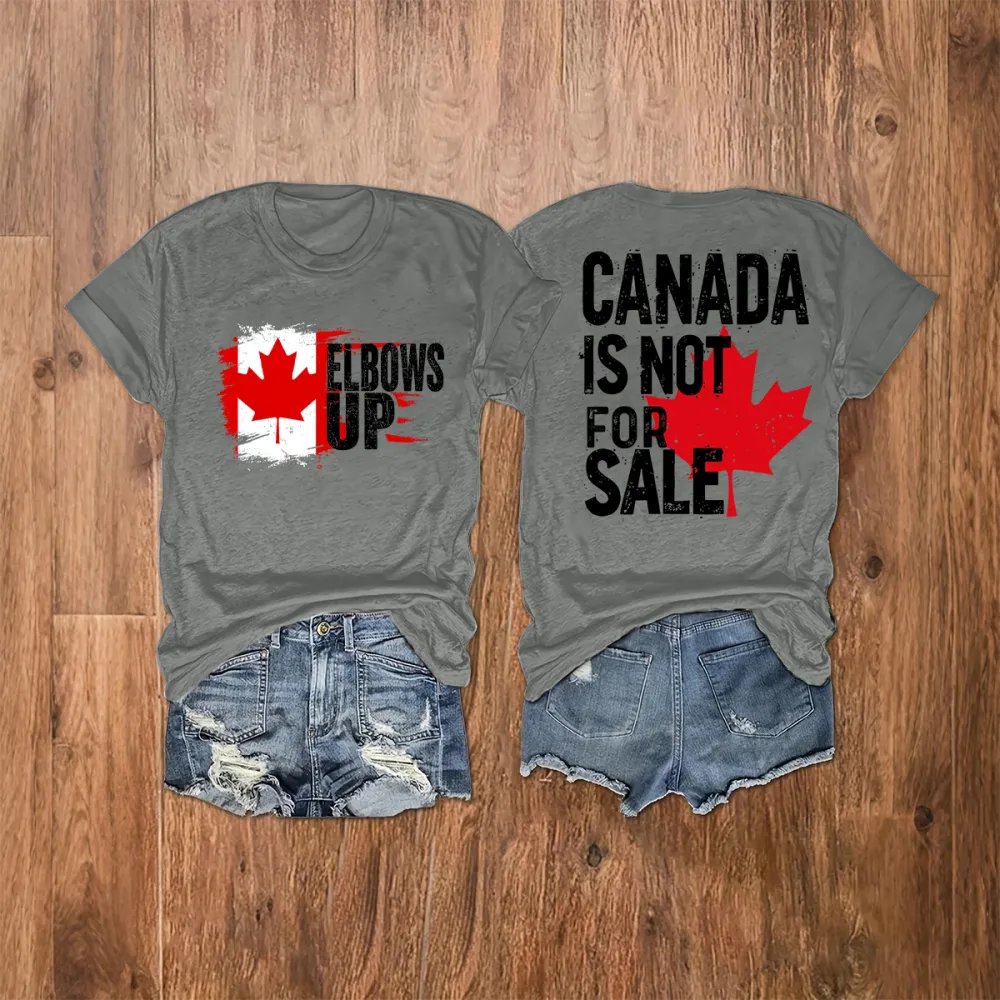 Women's Canada Is Not For Sale T-Shirt