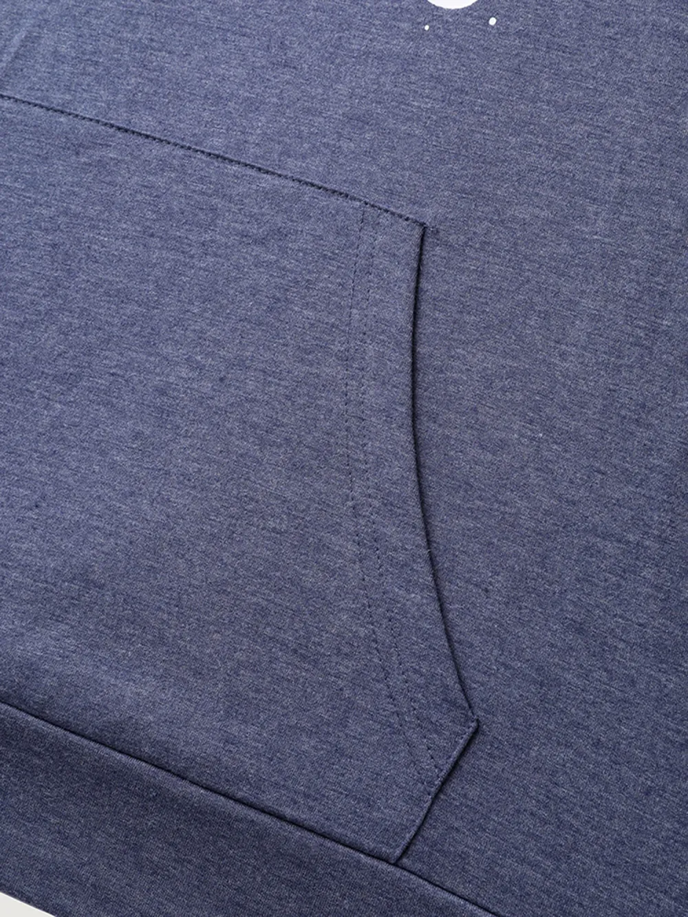 Celestial Print Solid Hoodie