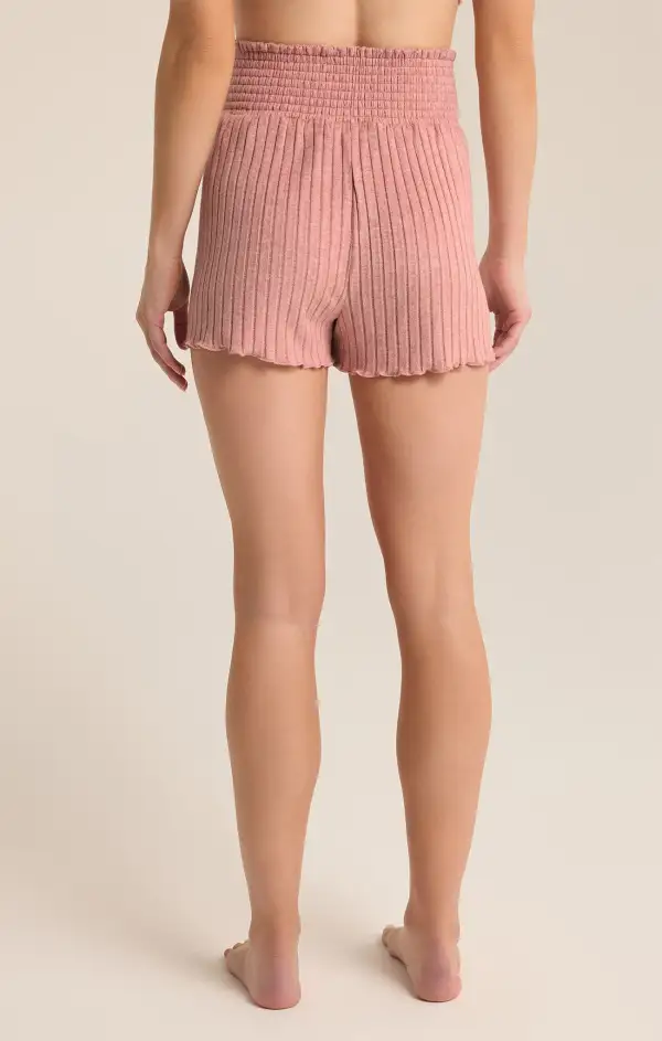 Dawn Smocked Rib Short
