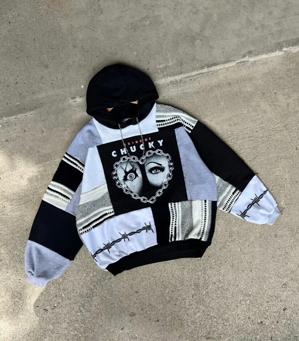 Black hoodie how perfect and cozy piece for your Halloween day
