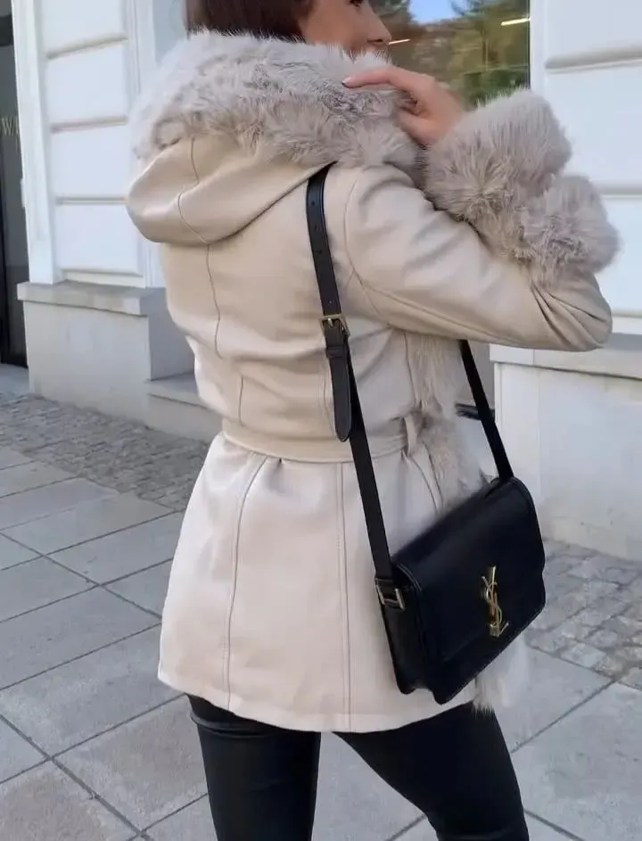 Winter Elegance Faux Fur Jacket