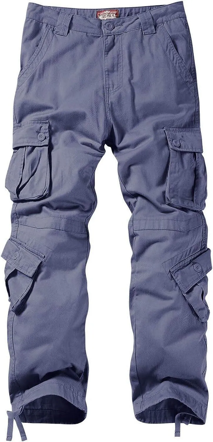 8 - Pack Match Men's Wild Cargo Pants