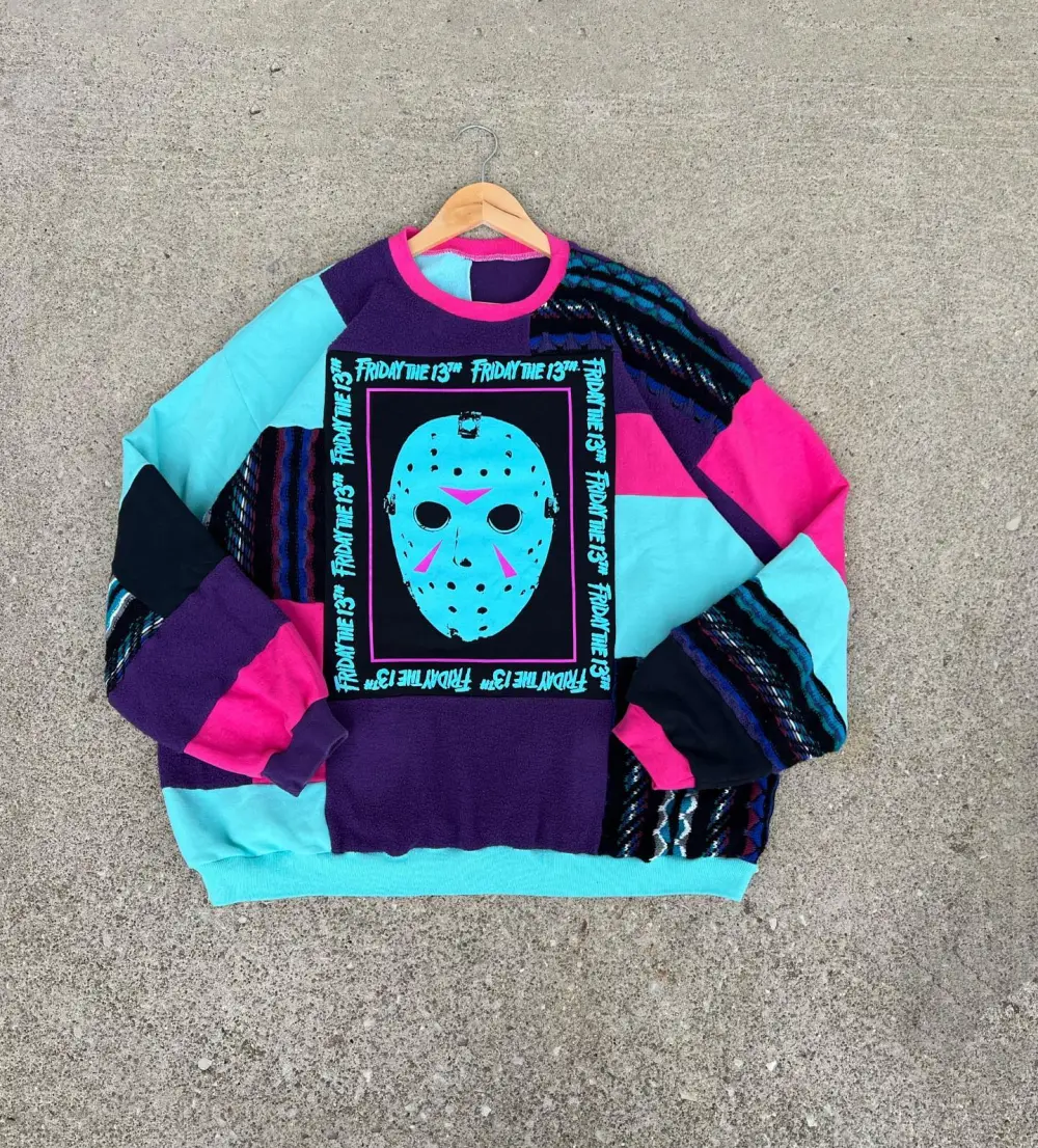 Blue sweatshirts hoodie how perfect and cozy piece for your Halloween day