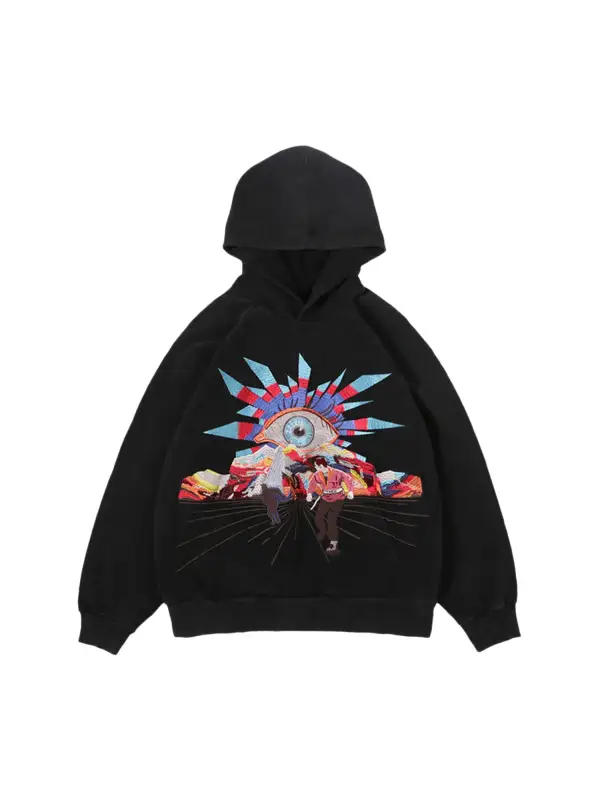 Hip-hop Creative Fun Embroidered Hoodie