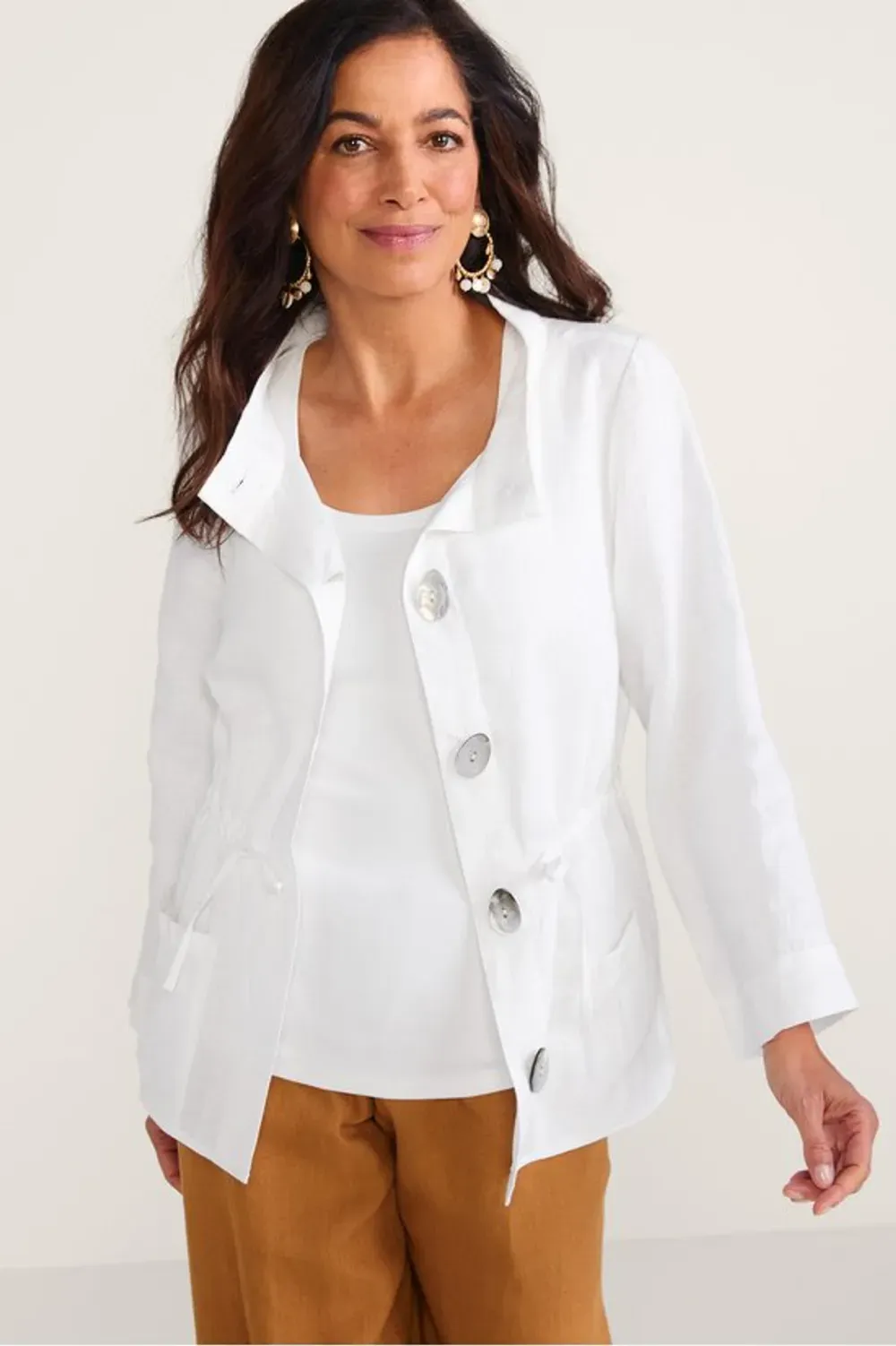Mahira Linen Jacket