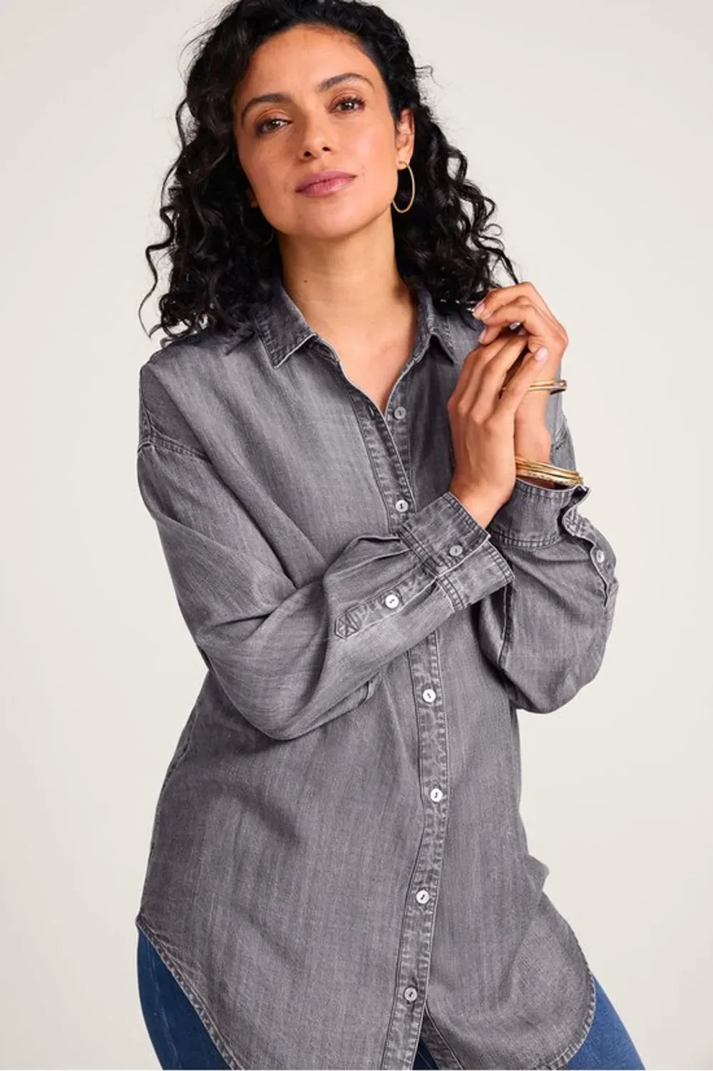 Je Veux Long Sleeve Big Shirt