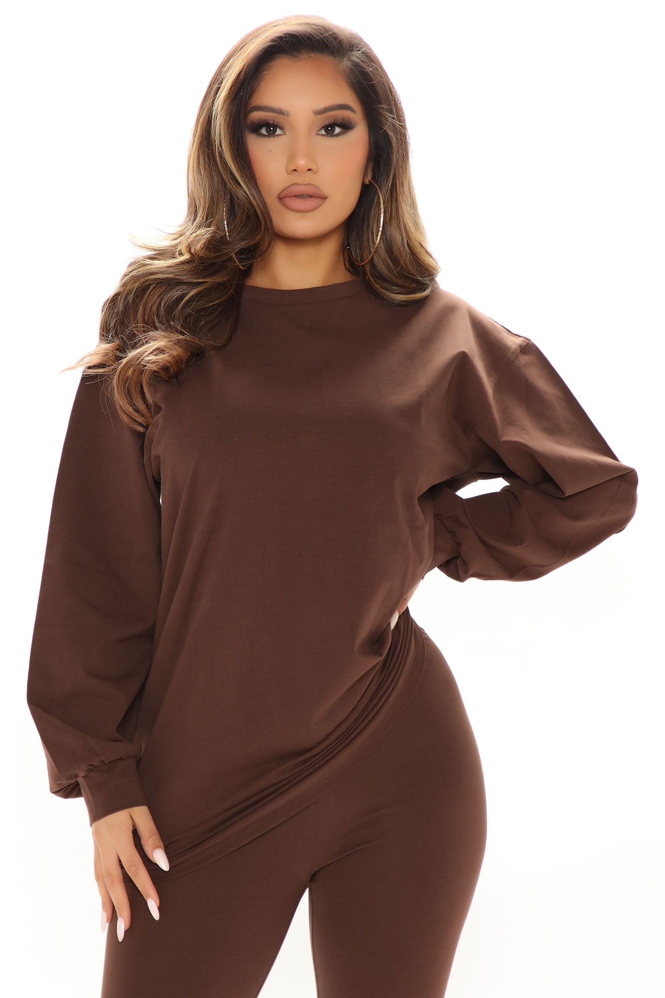 Paparazzi Legging Set - Chocolate