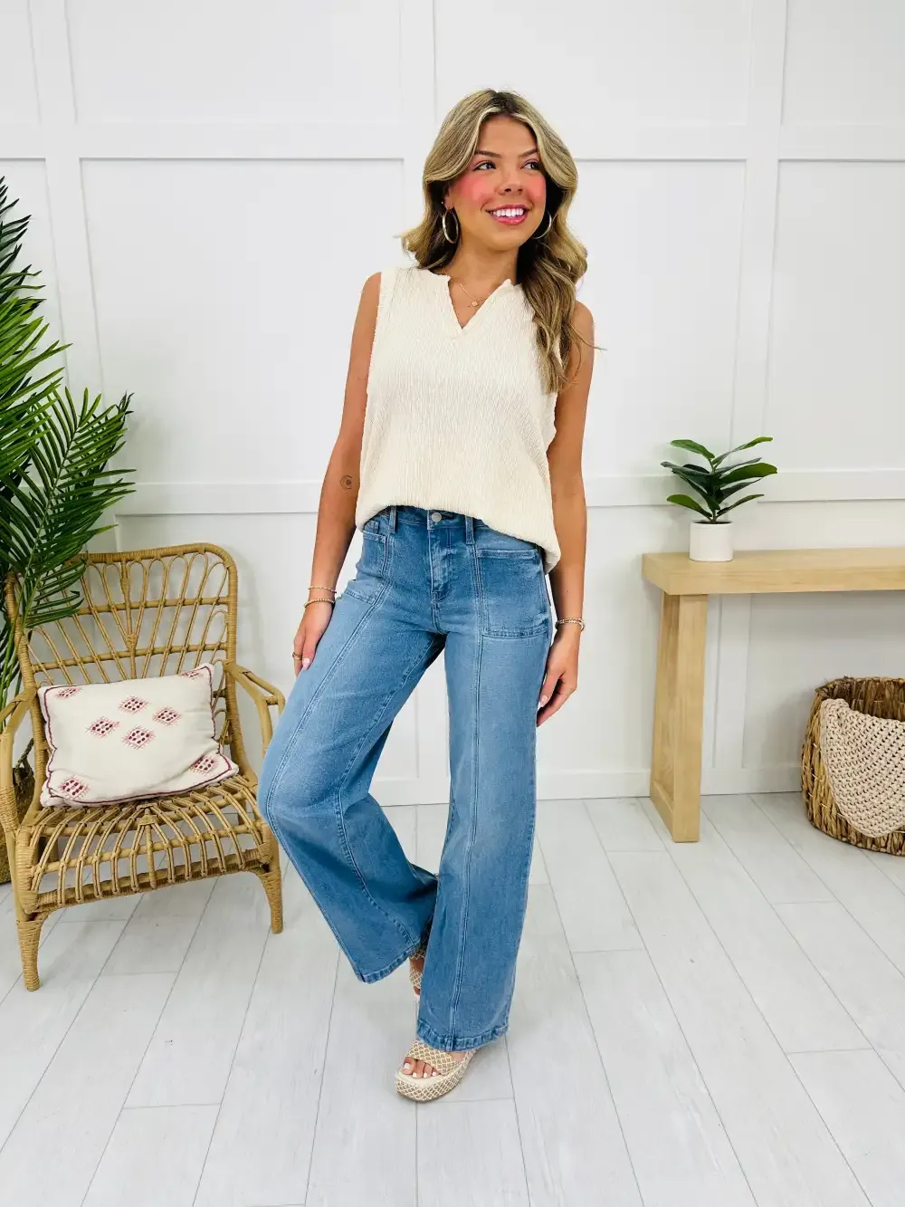 Lovervet Wide & Wonderful Wide Leg Jeans
