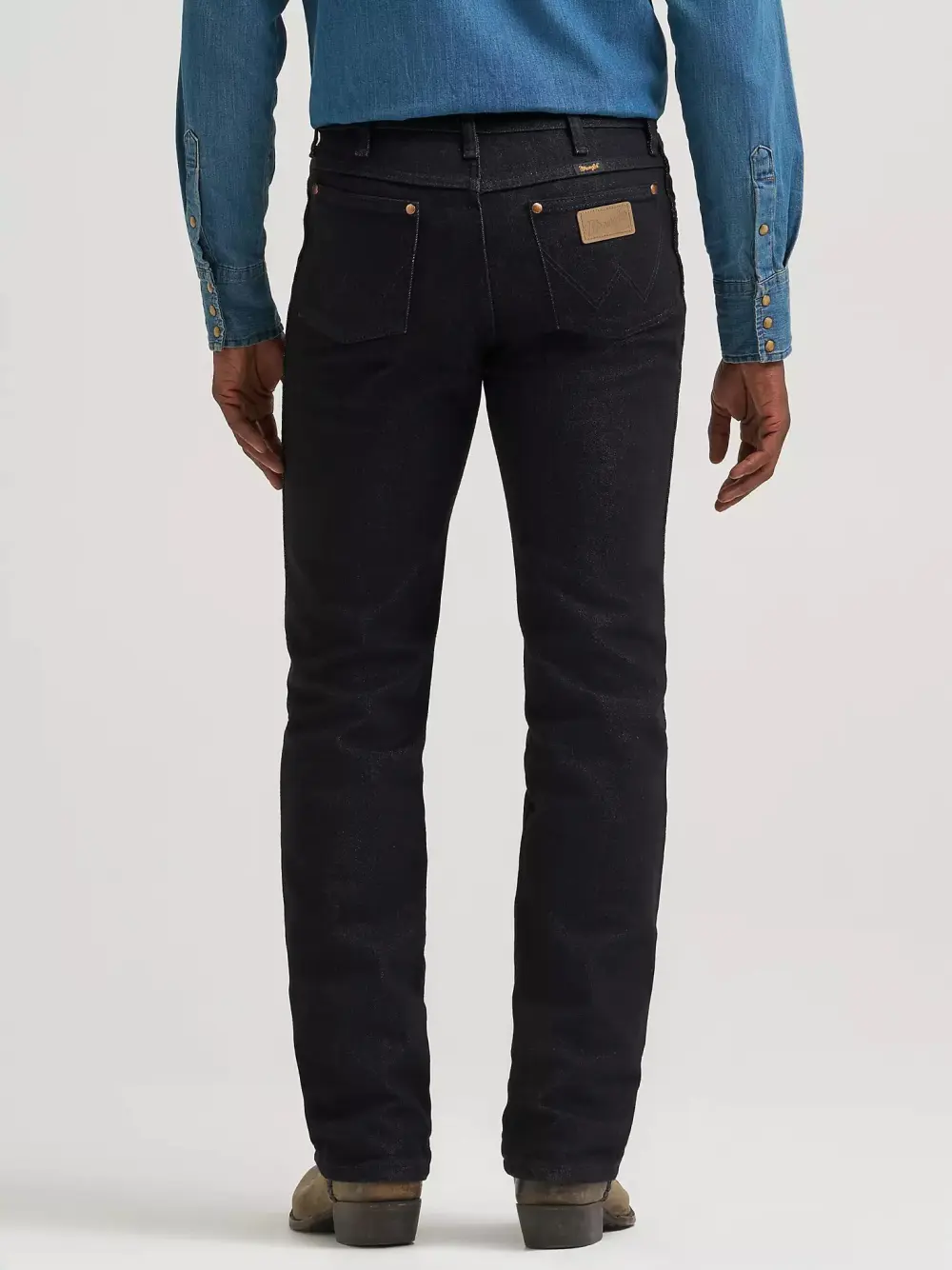 WRANGLER COWBOY CUT STRETCH SLIM FIT JEAN IN INDIGO STRETCH