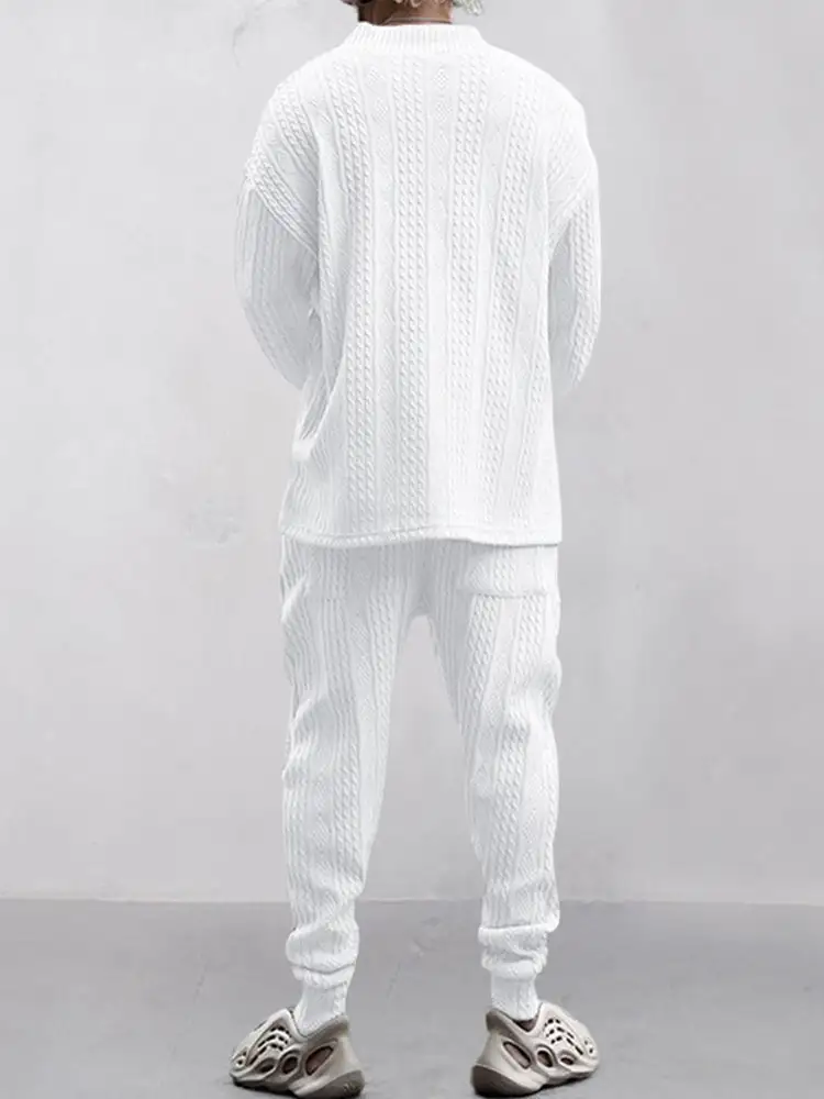 Athleisure Cable Jacquard Set