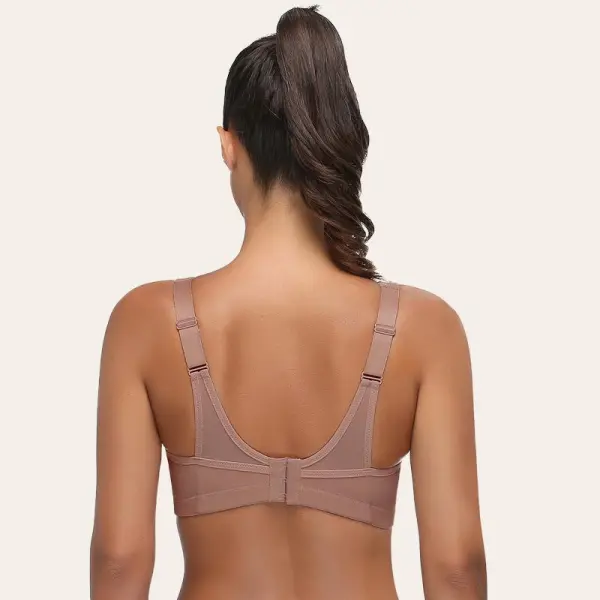 High Impact Wire-free Non Padded Sports Bra Gym Yoga Workout In More Color Options