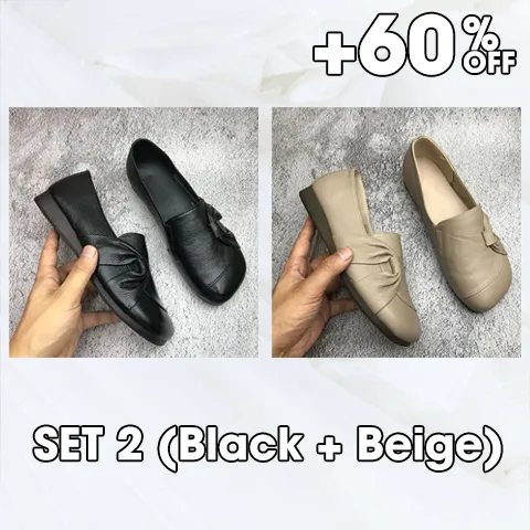 Women’s Leather Soft-soled Non-slip Shoes