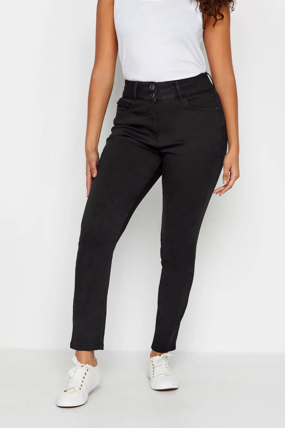 M&Co Black Lift & Shape Slim Leg Jeans