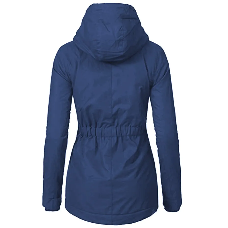 Women's Parka Street Fall Winter Long Coat