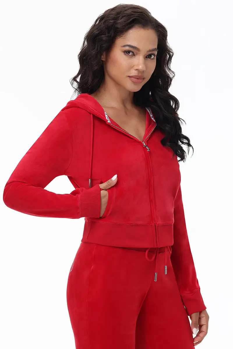 OG Big Bling Velour Hoodie