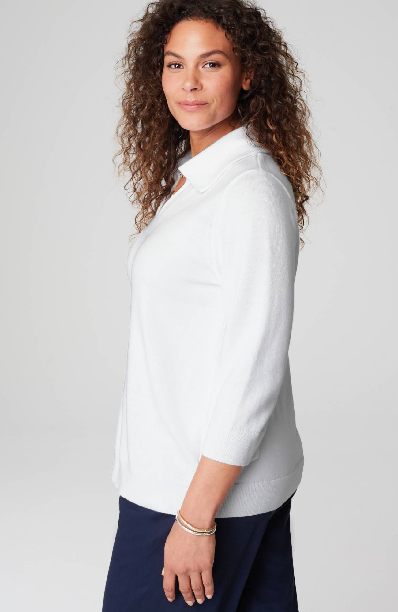 Collared Pullover Sweater